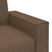 2-zitsbank Bruin 160x78x84 cm Stof