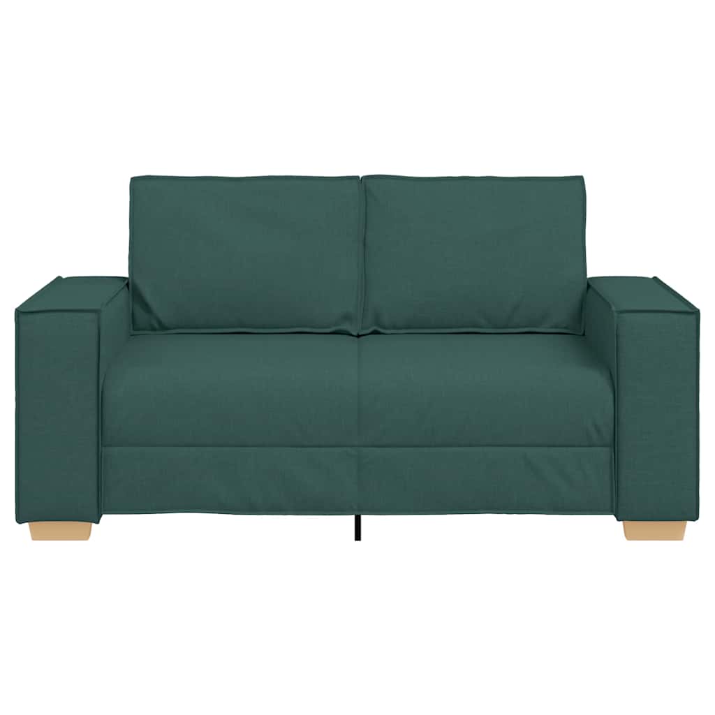 2-zitsbank Donkergroen 120 cm Stof
