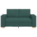 2-zitsbank Donkergroen 120 cm Stof