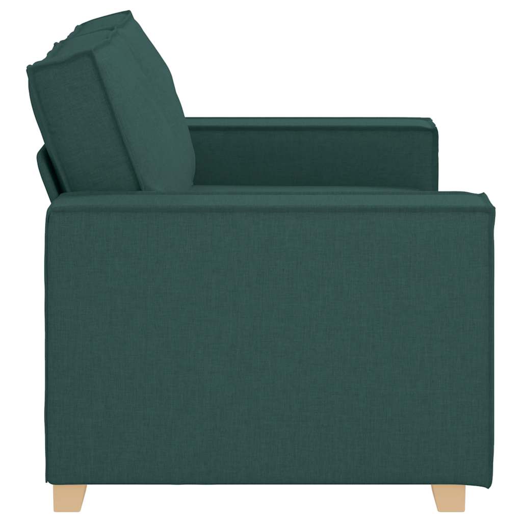 2-zitsbank Donkergroen 120 cm Stof
