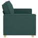 2-zitsbank Donkergroen 120 cm Stof