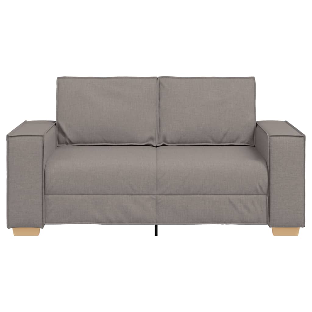 2-zitsbank Taupe 160x78x84 cm Stof