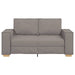 2-zitsbank Taupe 160x78x84 cm Stof