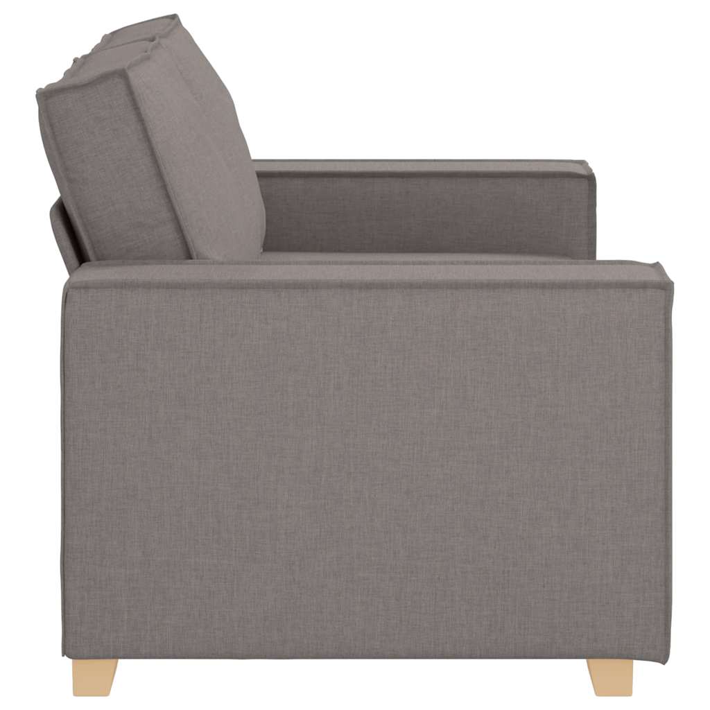 2-zitsbank Taupe 160x78x84 cm Stof