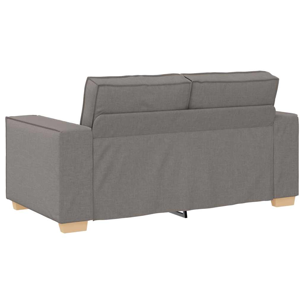 2-zitsbank Taupe 160x78x84 cm Stof