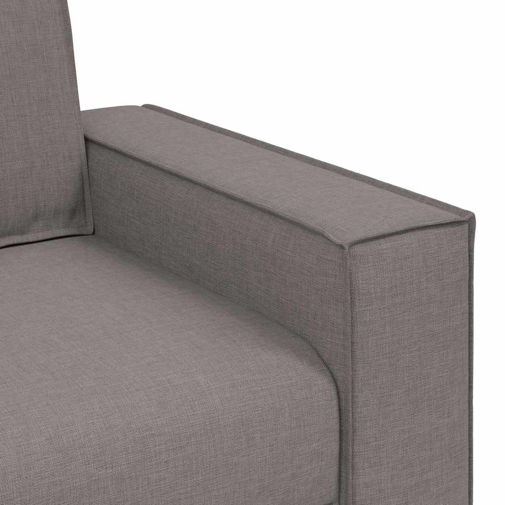 2-zitsbank Taupe 160x78x84 cm Stof
