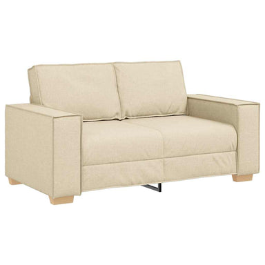 2-zitsbank Crème 120 cm Stof