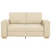 2-zitsbank Crème 120 cm Stof