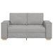 2-zitsbank Wolk Grijs 160x78x84 cm Stof