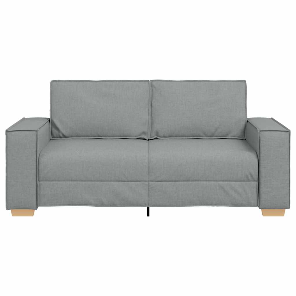 2-zitsbank Lichtgrijs 140 cm Stof