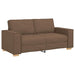 2-zitsbank Bruin 140 cm Stof