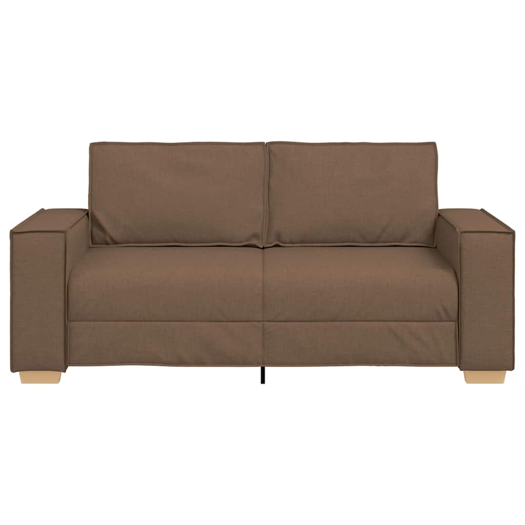 2-zitsbank Bruin 140 cm Stof