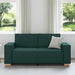 2-zitsbank Donkergroen 180x78x84 cm Stof