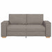 2-zitsbank Taupe 140 cm Stof