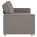 2-zitsbank Taupe 140 cm Stof