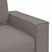 2-zitsbank Taupe 140 cm Stof
