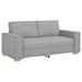 2-zitsbank Wolk Grijs 180x78x84 cm Stof