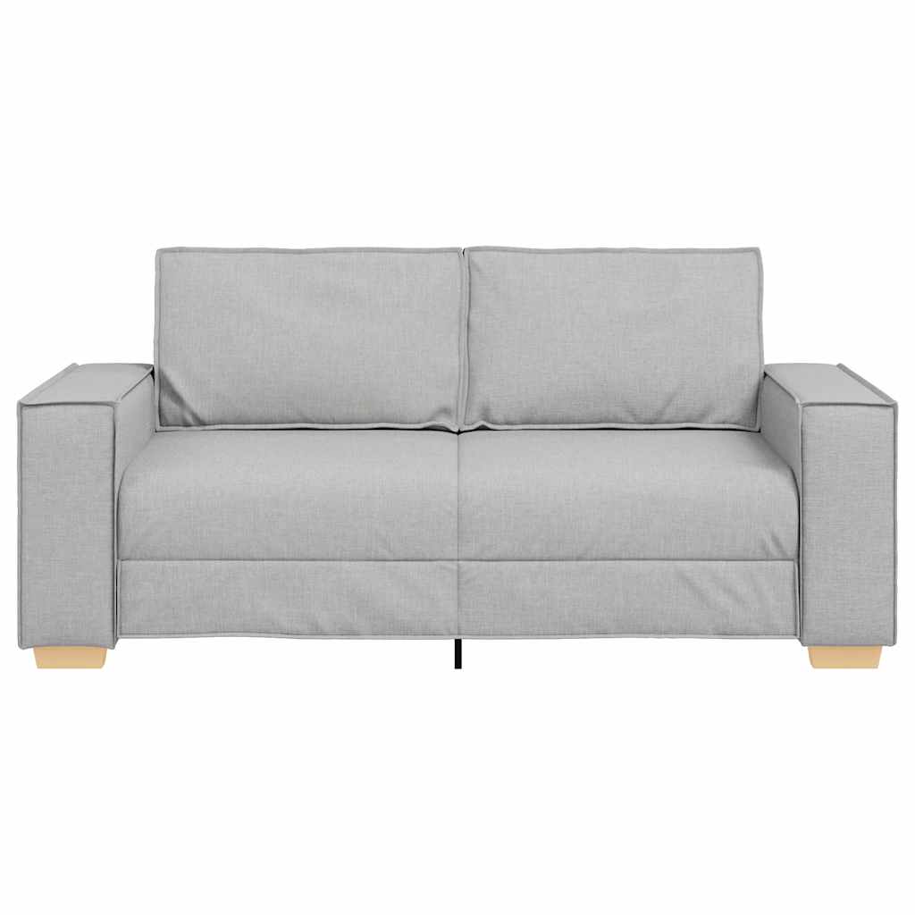 2-zitsbank Wolk Grijs 180x78x84 cm Stof