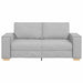 2-zitsbank Wolk Grijs 180x78x84 cm Stof