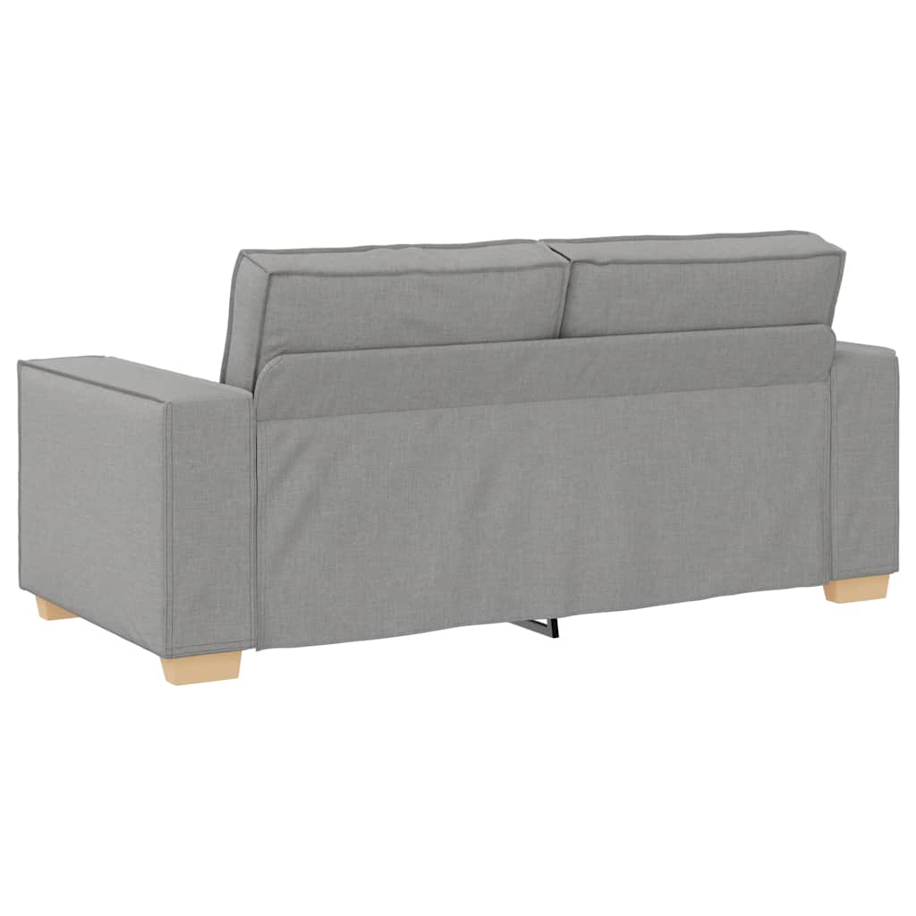 2-zitsbank Wolk Grijs 180x78x84 cm Stof