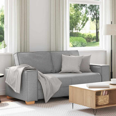 2-zitsbank Wolk Grijs 180x78x84 cm Stof