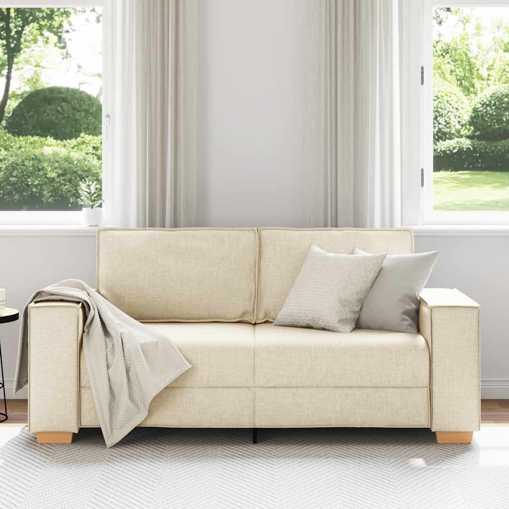 2-zitsbank Linnen 180x78x84 cm