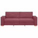 3-Zits Sofa Wijnrood 220 cm Stof