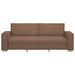 3-Zits Bank Bruin 220 cm Stof