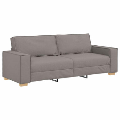 3-Zits Bank Taupe 220 cm Stof