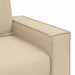 3-Zits Bank Crème 220 cm Stof