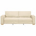 3-Zits Bank Crème 220 cm Stof