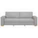 3-zitsbank Wolk Grijs 220x78x84 cm Stof