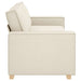 3-Zits Bank Beige 220 cm Linnen-mix stof