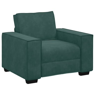 Sofastoel Donkergroen 100x78x84 cm Fluweel
