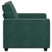 Sofastoel Donkergroen 100x78x84 cm Fluweel