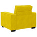 Sofastoel Geel 100x78x84 cm Fluweel
