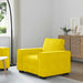 Sofastoel Geel 100x78x84 cm Fluweel