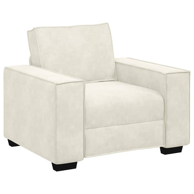Fauteuil Crème 100x78x84 cm Fluweel
