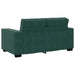 Tweezitsbank 160x78x84 cm fluweel donkergroen