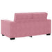 Tweezitsbank 160x78x84 cm fluweel roze