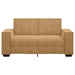 Tweezitsbank 160x78x84 cm fluweel bruin