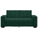 Tweezitsbank 180x78x84 cm fluweel donkergroen