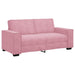 Tweezitsbank 180x78x84 cm fluweel roze