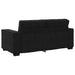 Tweezitsbank 180x78x84 cm fluweel zwart