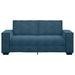 Tweezitsbank 180x78x84 cm fluweel blauw