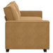 Driezitsbank 220x78x84 cm fluweel bruin