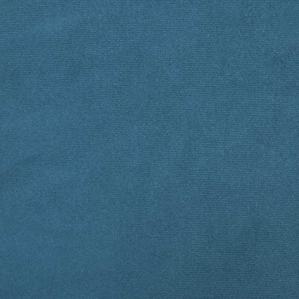 Driezitsbank 220x78x84 cm fluweel blauw