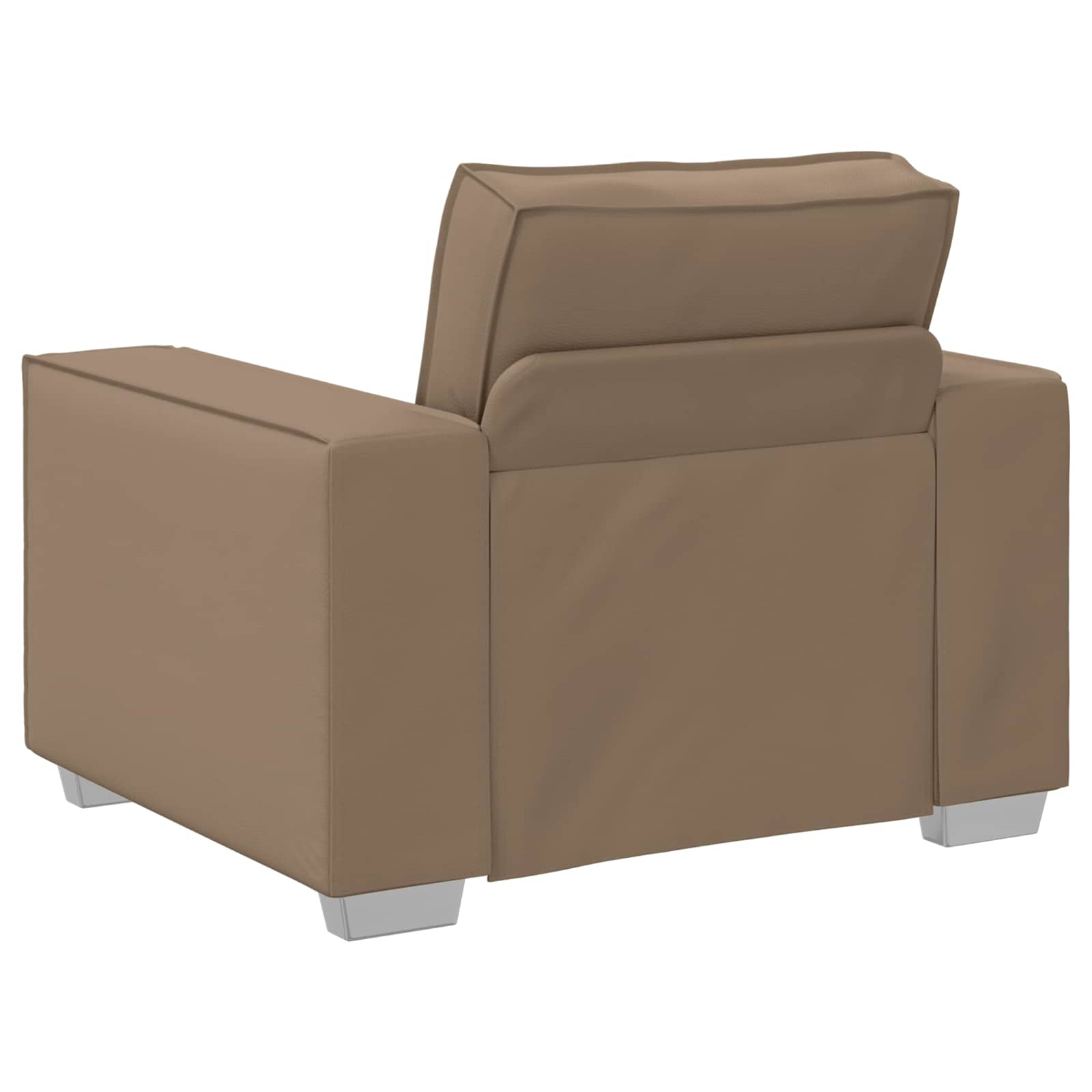 Sofa Stoel Cappuccino 100 cm Nep Leer