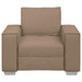 Sofa Stoel Cappuccino 100 cm Nep Leer