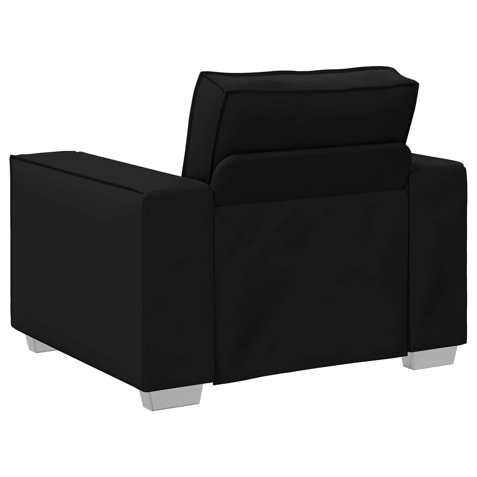 Sofa Stoel Zwart 100 cm Nep Leer